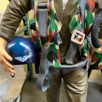 Pilot Life Size Statue