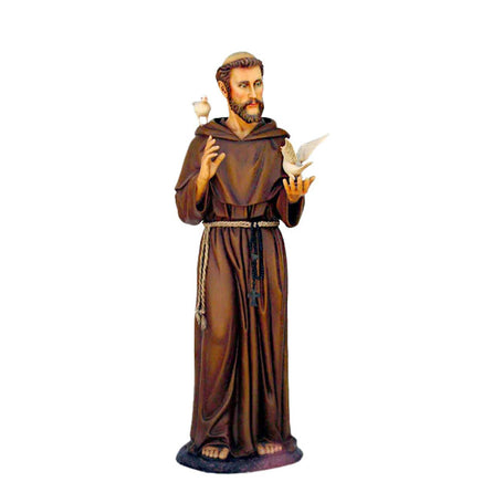 St. Francis Life Size Christmas Statue - LM Treasures 