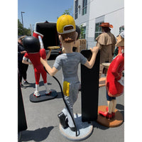 Gasoline Man Menu Life Size Statue - LM Treasures 