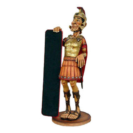 Roman Knight With Menu Life Size Statue - LM Treasures 