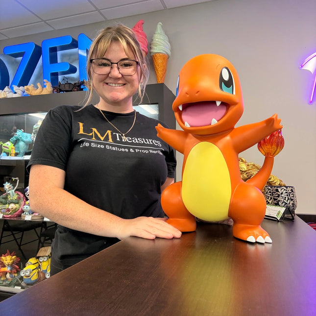 Pokemon Charmander Funism Table Top Statue LM Treasures - F