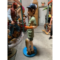 Fisherman Menu Life Size Statue - LM Treasures 