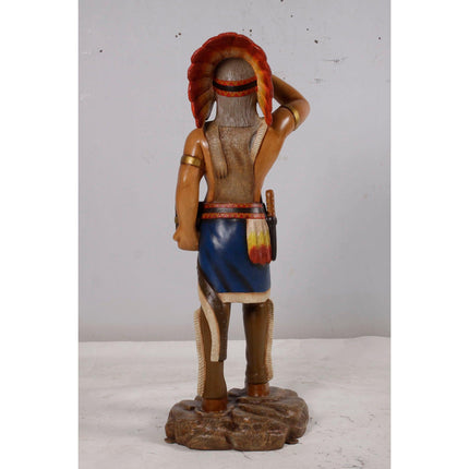 Tobacco Indian Small Statue - LM Treasures 