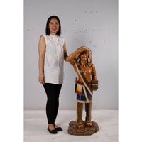 Tobacco Indian Small Statue - LM Treasures 