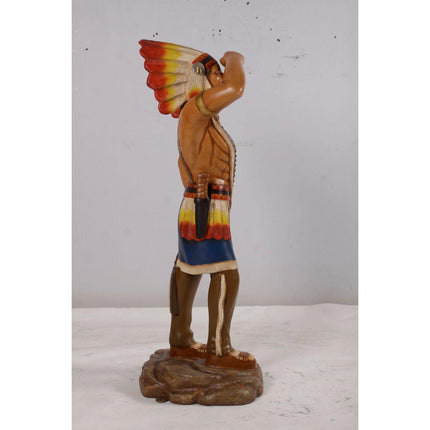 Tobacco Indian Small Statue - LM Treasures 