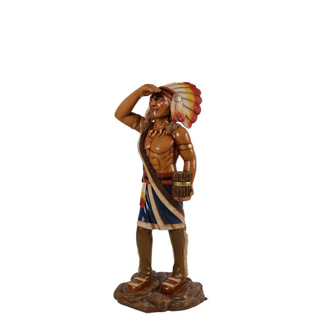 Tobacco Indian Small Statue - LM Treasures 