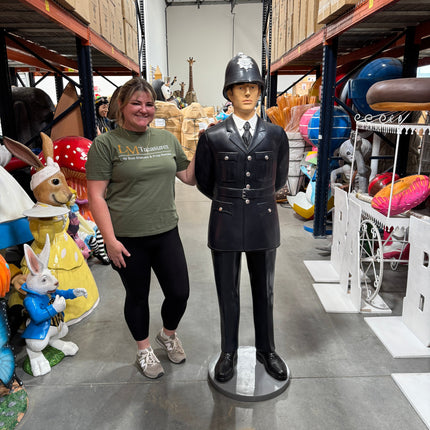 Policeman Bobby Life Size Statue LM Treasures - H