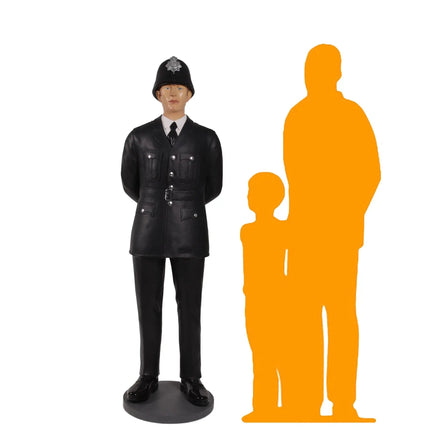 Policeman Bobby Life Size Statue LM Treasures - H