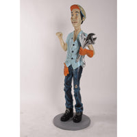 Mechanic Life Size Statue - LM Treasures 