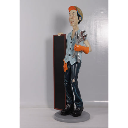 Mechanic Life Size Statue - LM Treasures 