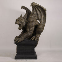 Gargoyle on Plinth Life Size Statue