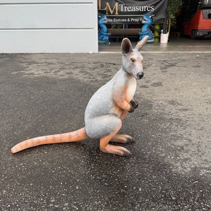 Wallaby Kangaroo Life Size Statue