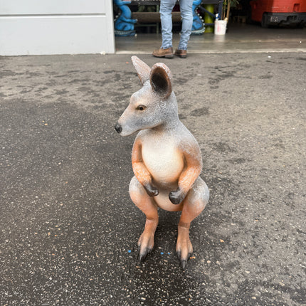 Wallaby Kangaroo Life Size Statue
