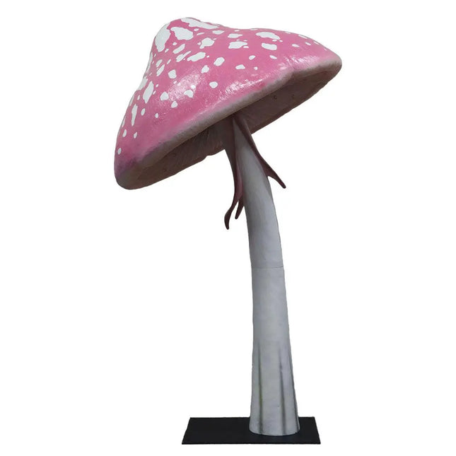 Pink Mushroom Parasol Over Sized Statue LM Treasures - H
