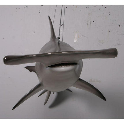 Hanging Hammerhead Shark Statue - LM Treasures 