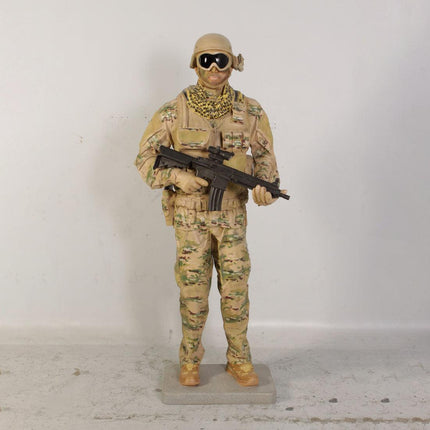Tactical Soldier Life Size Statue