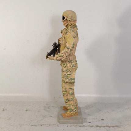 Tactical Soldier Life Size Statue