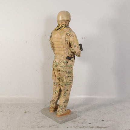 Tactical Soldier Life Size Statue