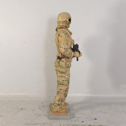 Tactical Soldier Life Size Statue