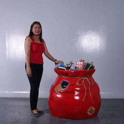 Gifts Sack Photo Op Life Size Statue