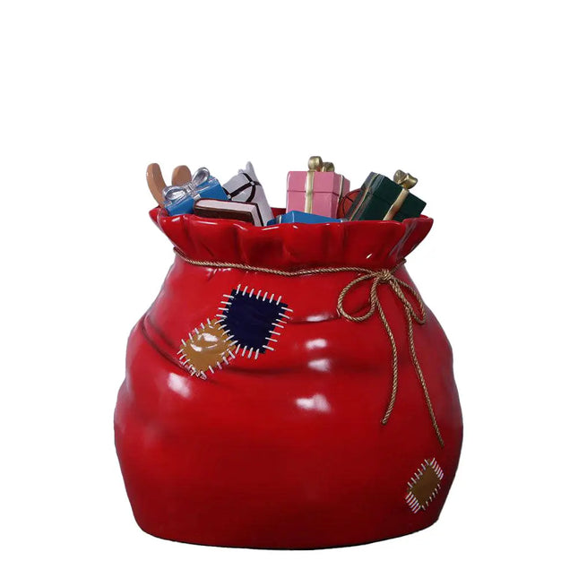 Gifts Sack Photo Op Life Size Statue LM Treasures - H