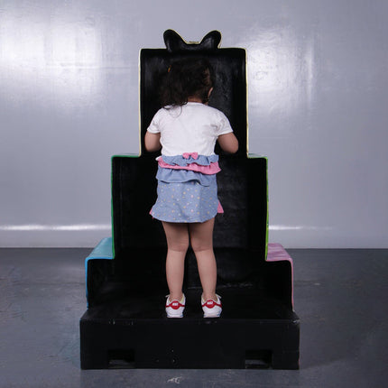 Gift Stack Photo Op Life Size Statue