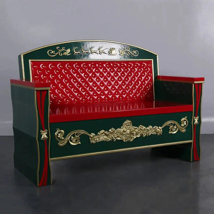 Child's Christmas Bench Statue LM Treasures - H
