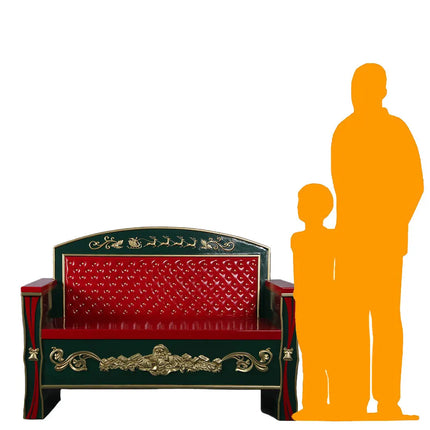 Child's Christmas Bench Statue LM Treasures - H