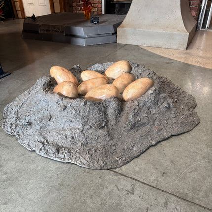 Dinosaur Egg Nest Life Size Statue