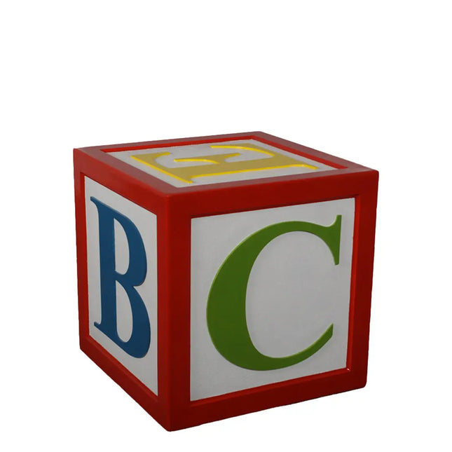 Letter Block Alphabet 24" Over Sized Statue LM Treasures - H