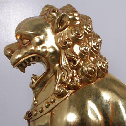 Foo Dog Female Chinese Lion Statue - LM Treasures 