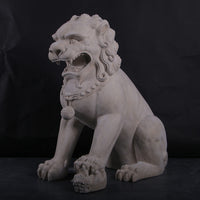Stone Foo Dog Female Chinese Lion Statue - LM Treasures 