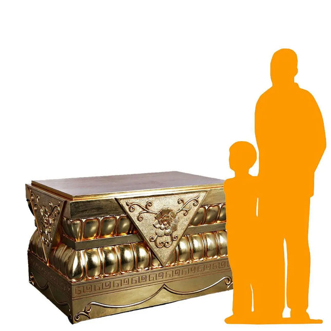 Foo Dog Plinth Chinese Lion Base Statue LM Treasures - H