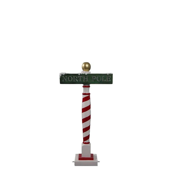 North Pole Small Sign Statue Decor | LM Treasures – LM Treasures