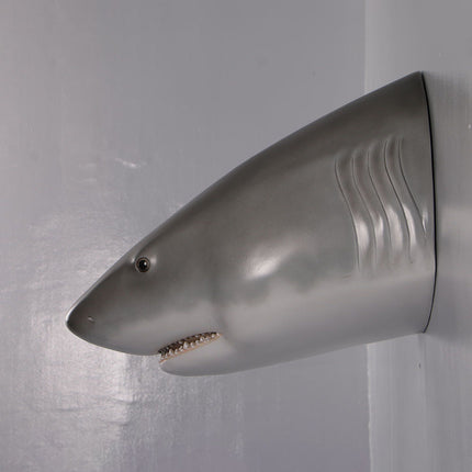 Great White Shark Head Wall Decor Statue