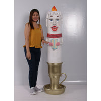 Female Candle Over Sized Statue - LM Treasures 