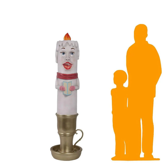 Female Candle Over Sized Statue - LM Treasures