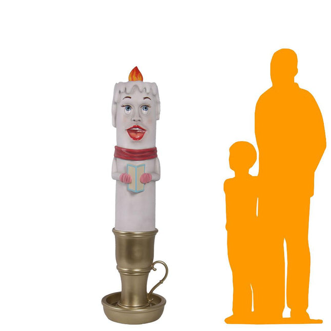 Female Candle Over Sized Statue - LM Treasures 