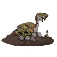 Oviraptor Dinosaur Nest Life Size Statue - LM Treasures 