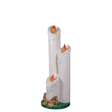 Holiday Candle Pillar Statue LM Treasures - H