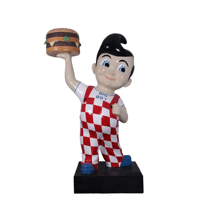 Large Boy Holding Hamburger Life Size Statue LM Treasures - H
