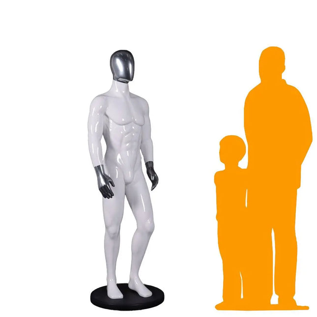 Hunky Modern Man Life Size Statue LM Treasures - H