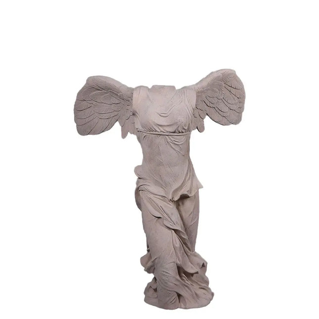 Winged Angel Stone Finish Statue LM Treasures - H