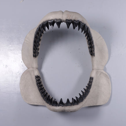 Hanging Megalodon Shark Jaw Statue - LM Treasures 