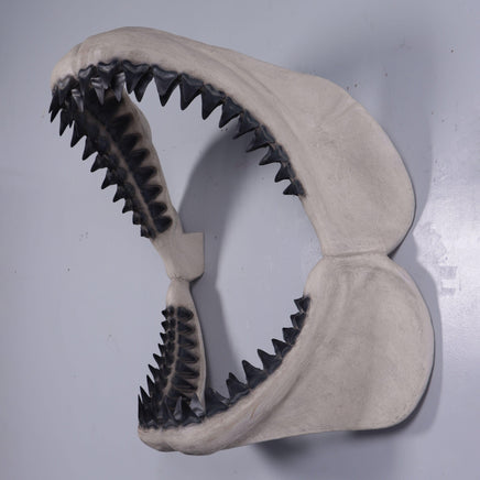 Hanging Megalodon Shark Jaw Statue - LM Treasures 