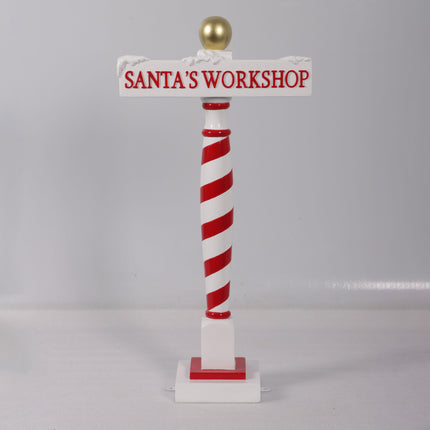 Santa's Workshop Sign