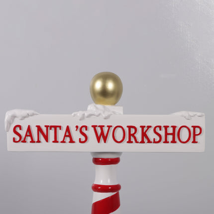 Santa's Workshop Sign