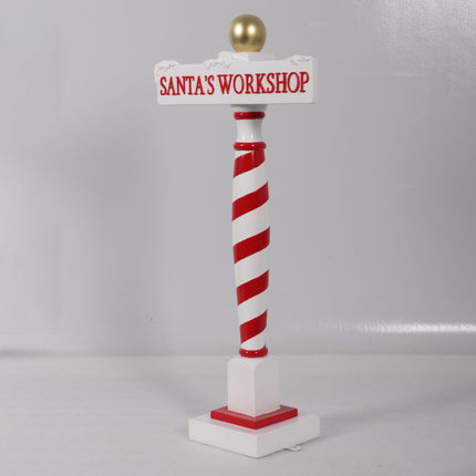 Santa's Workshop Sign