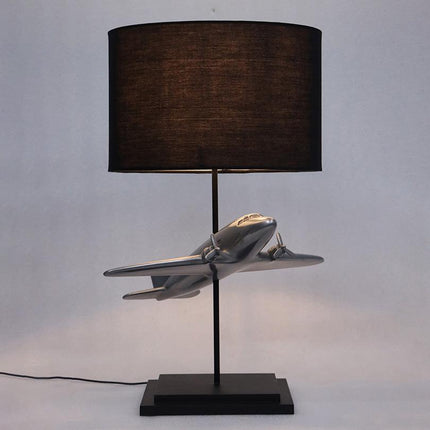 Airplane Lamp Statue