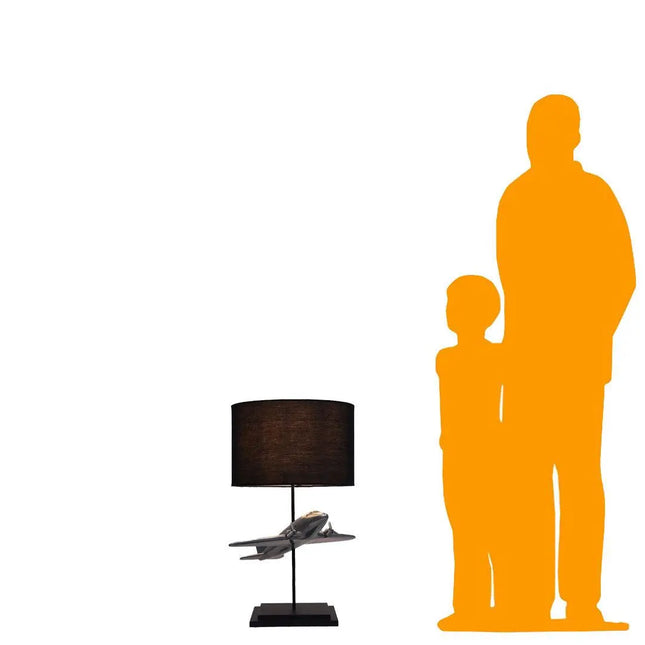 Airplane Lamp Statue LM Treasures - H
